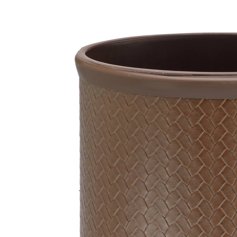 SAN REMO 13qt Oval Wastebasket with Liner (2pc Set)