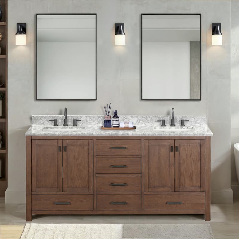 Avanity Modero 72 in. Double Bathroom Vanity Cabinet - 72"W x 21"D x 34"H