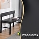 preview thumbnail 12 of 22, Entryway 40"L Solid Wood Dining Bench with Spindle Back