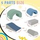 preview thumbnail 5 of 7, 5-Piece Kids Climbing Toys for Toddlers,Foam Climbing Blocks for Babies,Kids Crawling and Climbing Indoor Active Play Structure