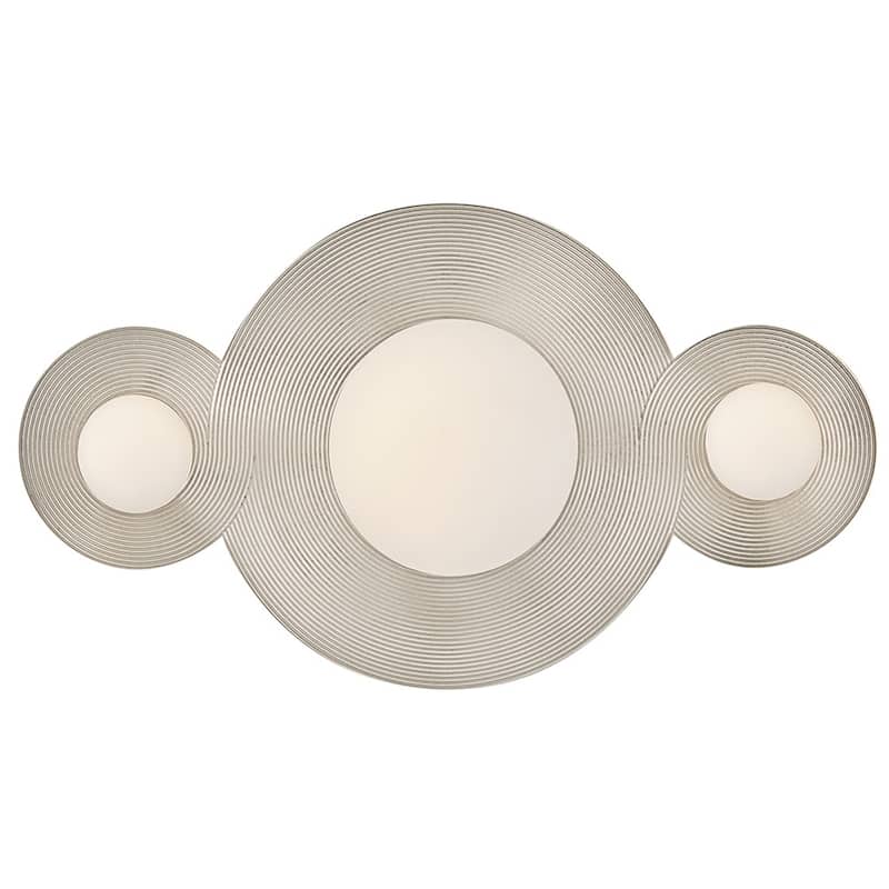 Hinkley Lighting 55250 Rhea 3 Light 10" Wide LED Vanity Strip with - Polished Nickel
