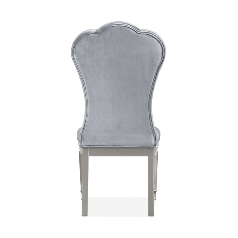 Furniture of America Seabliss Glam Solid Wood Dining Chairs (Set of 2)
