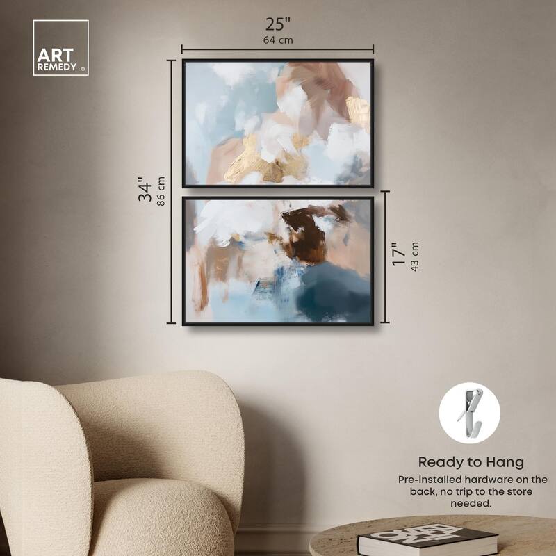 Mother Earth II Canvas Set of 2 by Art Remedy