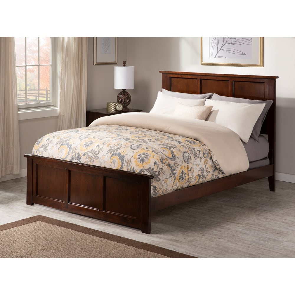 AFI, Madison Foundation Bed with Matching Footboard