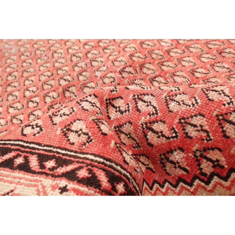 ECARPETGALLERY Hand-knotted Andelz Red Wool Rug - 3'11 x 6'5