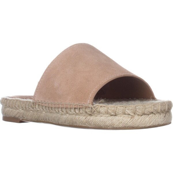 espadrille slide sandals