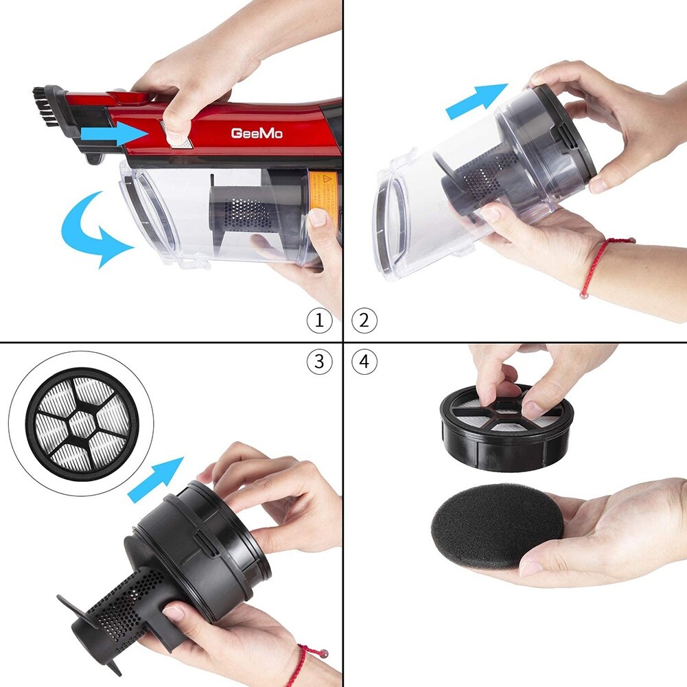 3 in 1 Stick Vacuum Cleaner with HEPA Filter Lightweight