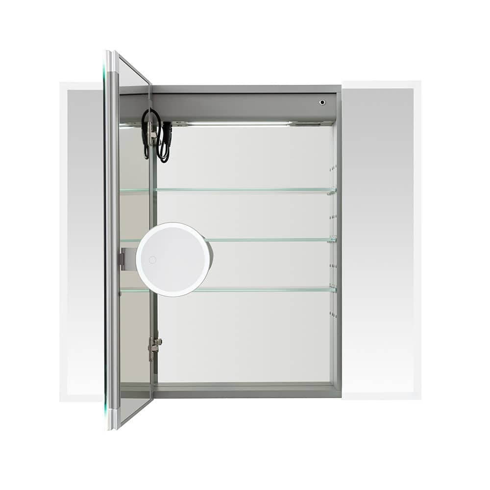 Medicine Cabinet With Light 48W x 32H x 5D Triple Door - 48"x32"