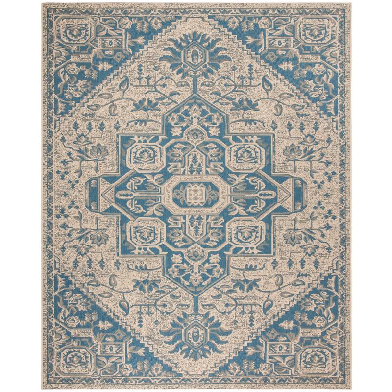 SAFAVIEH Beach House Caoimhe Indoor/ Outdoor Patio Backyard Rug
