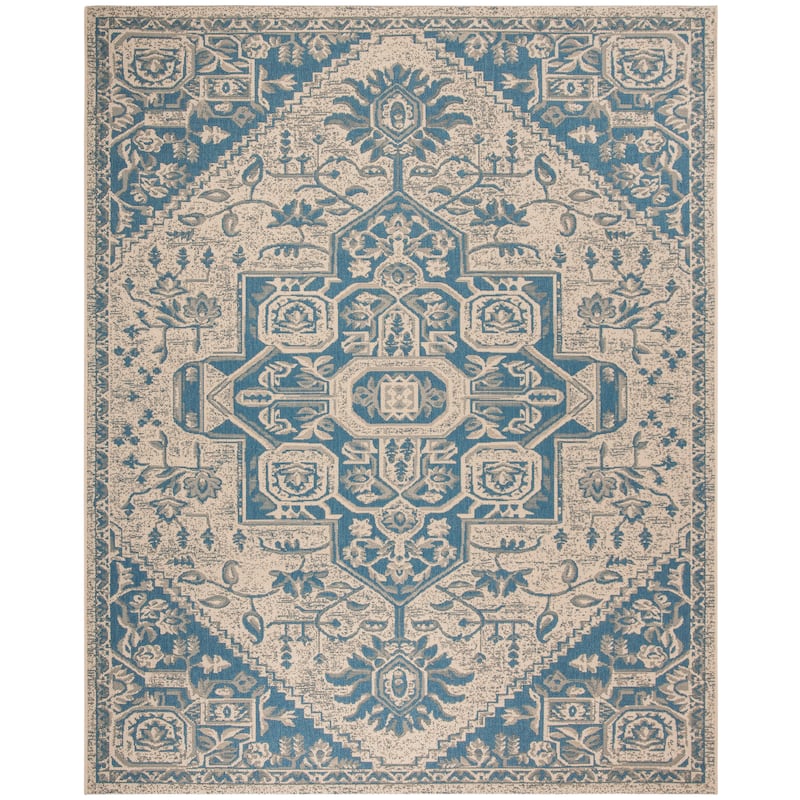 SAFAVIEH Linden Ludmyla Indoor/ Outdoor Waterproof Patio Backyard Rug