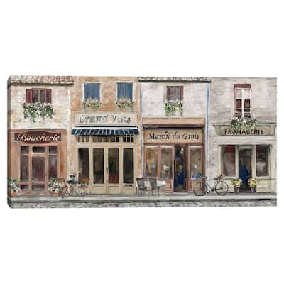Marketplace by Studio Arts Canvas Art Print