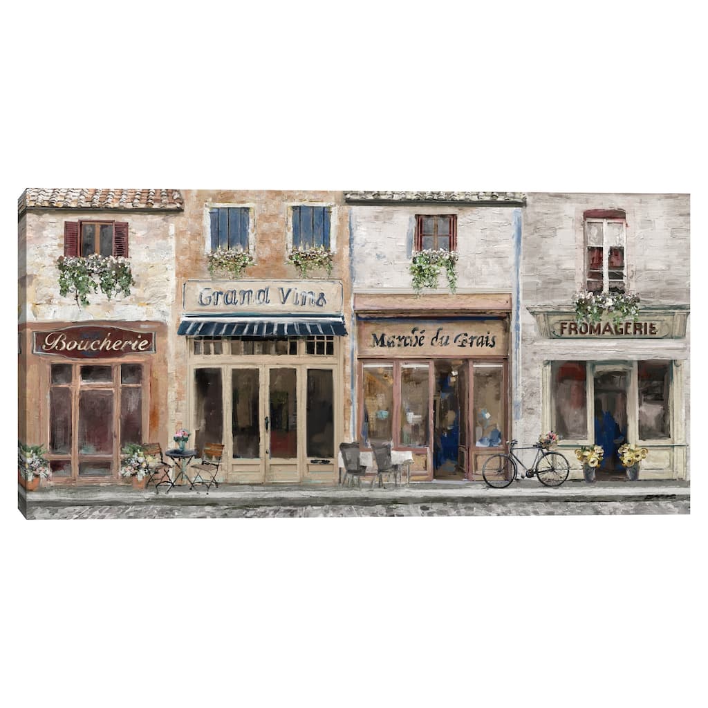 Marketplace by Studio Arts Canvas Art Print