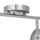 preview thumbnail 4 of 6, Westinghouse Lighting Borgata Four Light LED Track Light Kit, Brushed Nickel Finish - Brushed Nickel - 4-Light