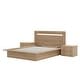 preview thumbnail 8 of 34, Malibu 4-Piece Bedroom Set with Bed, Headboard, and 2 Nightstands