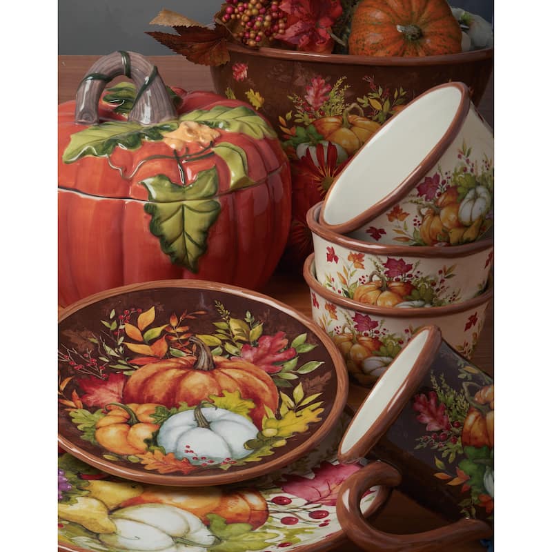 Certified International Havest Blessings 16pc Dinnerware Set, Service for 4