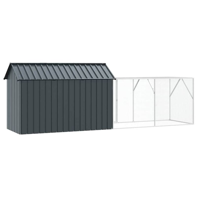 vidaXL Bird Cage Anthracite Galvanized steel