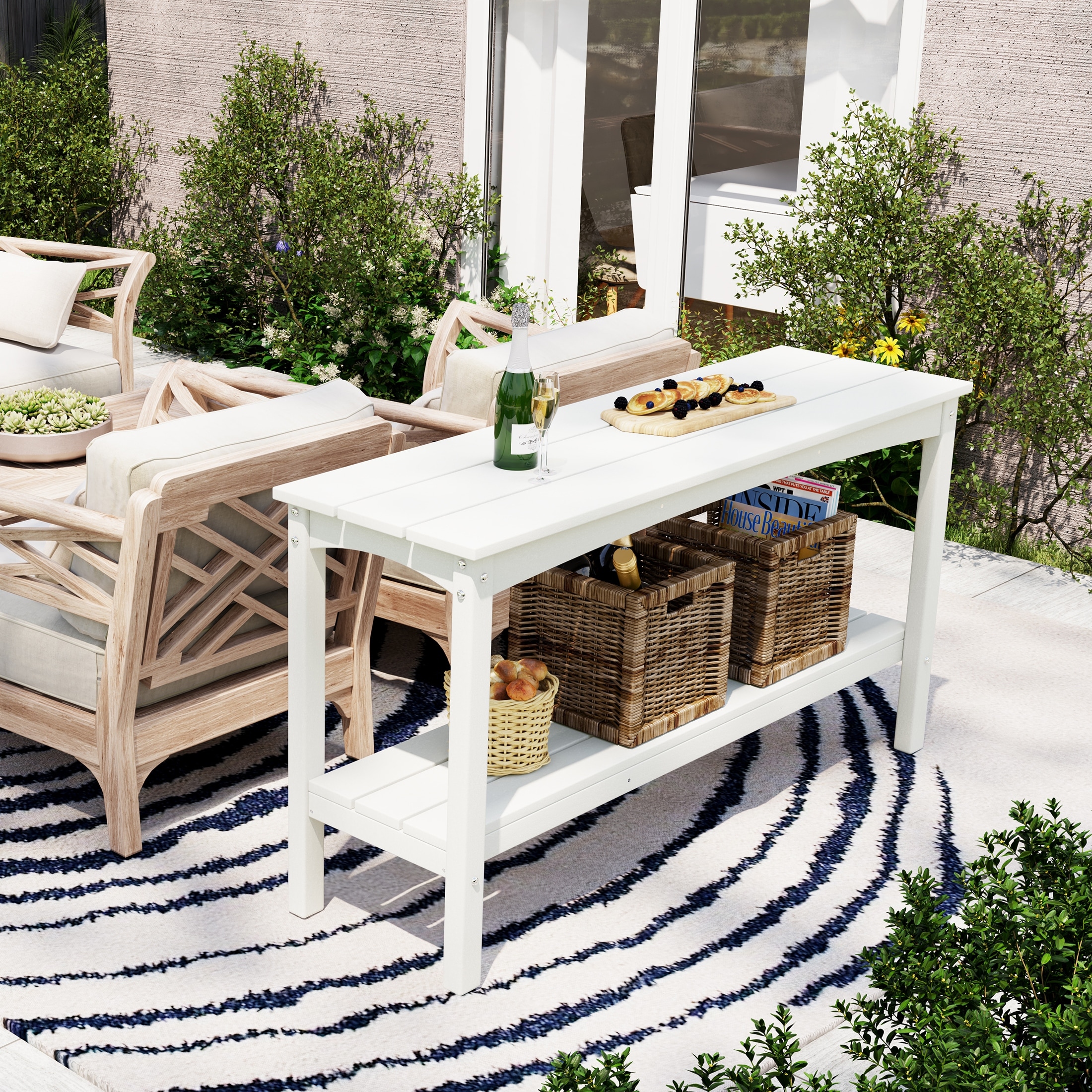 Rustic patio table and chairs best sale