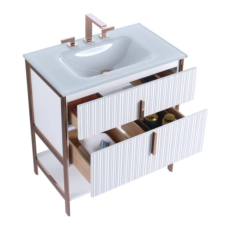 Fine Fixtures Serenity Modern bathroom vanity