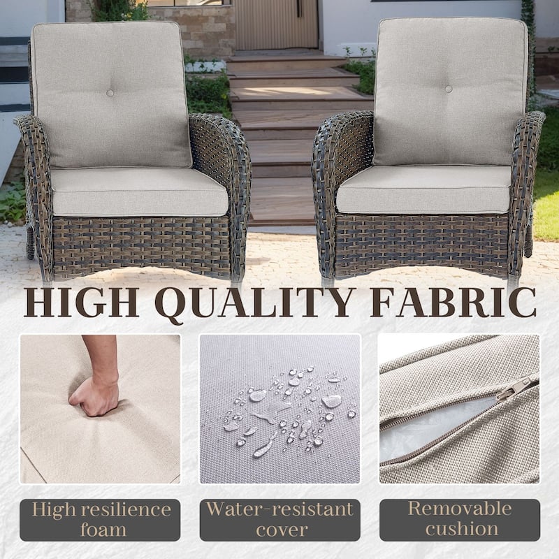 Outdoor Sectional Sofa with Cushion Funiture Set