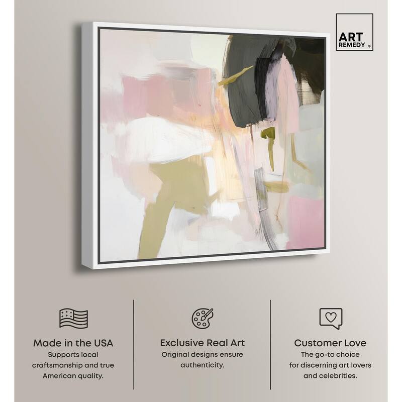 Dynamic Color IV Canvas by Art Remedy