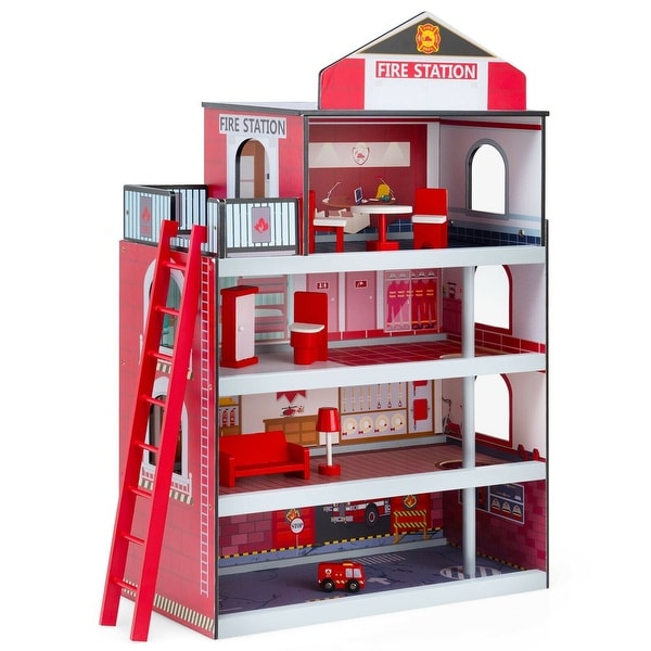 Fire deals station dollhouse