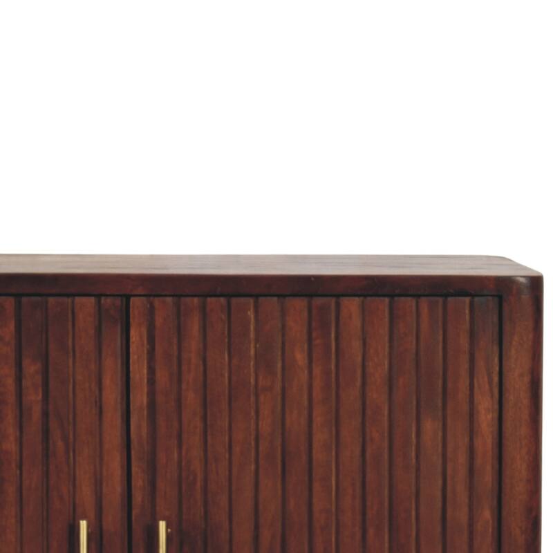 Artisan Furniture Solid Wood Cavallo Cabinet, Brown - N/A