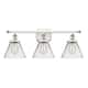 Option White and Polished Chrome / Clear