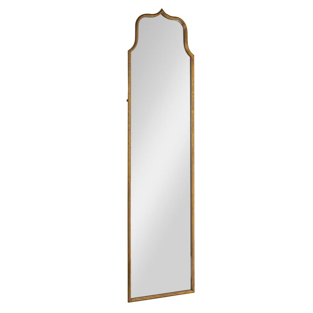 Arched Metal Framed Wall Mirror