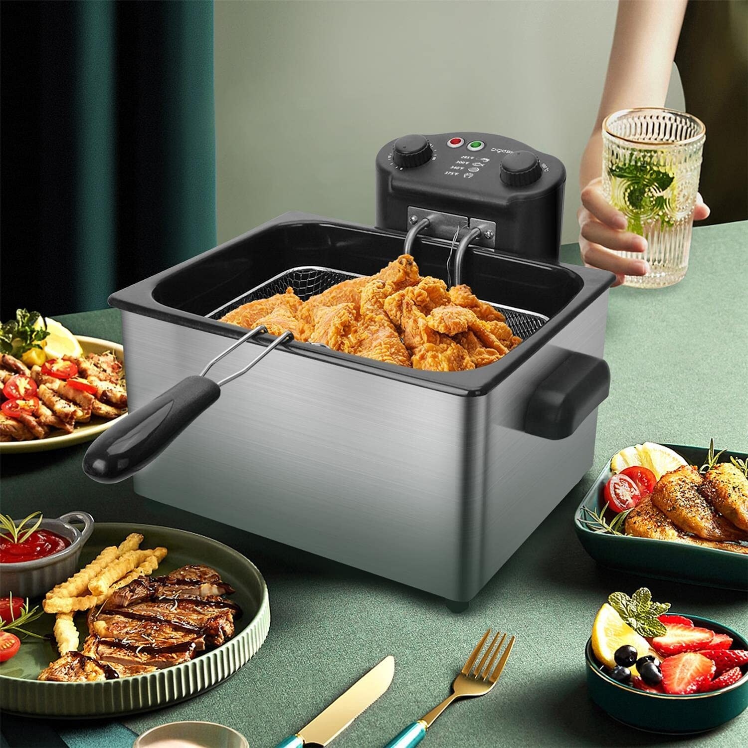 DeLonghi Cool-touch Electric Deep Fryer - Bed Bath & Beyond - 3392440