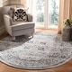 preview thumbnail 58 of 85, SAFAVIEH Charleston Metha Vintage Boho Oriental Rug 4' Round - Grey/Dark Grey