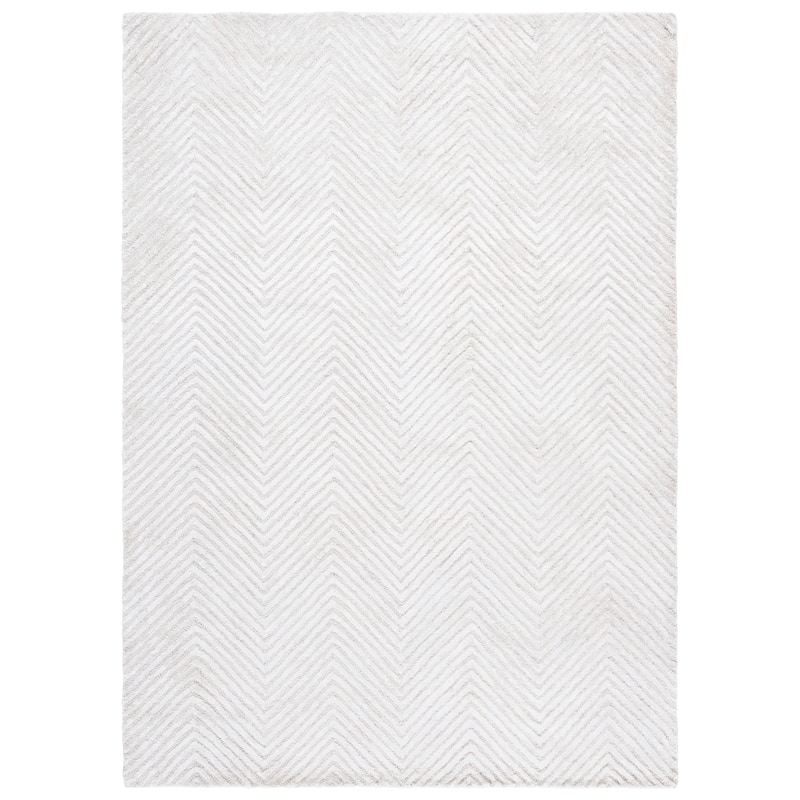SAFAVIEH Handmade Glamour Verjinia Wool Rug - 6' x 9' - Ivory