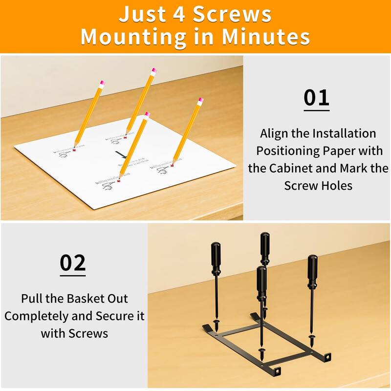 Pull out Spice Organization,2 Tier Slide out Spice Rack for Inside Cabinets & Pantry,Heavy Duty Height Adjustable Metal Racks