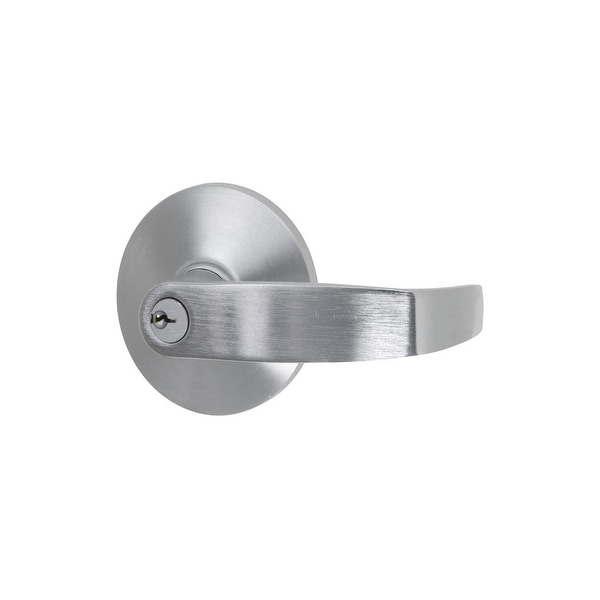 Delaney 699132 Exit Device Exterior Trim (only) for Passage Levers - Brushed Chrome