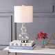 preview thumbnail 36 of 81, Anya 20.5" Mini Glass LED Table Lamp, Gray by JONATHAN Y Clear - 1-Lamp