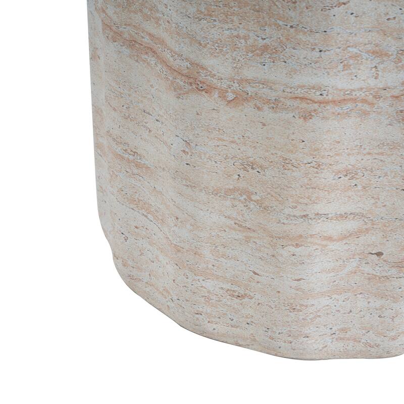 Cambio Outdoor Lightweight Concrete Side Table by Christopher Knight Home