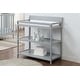 preview thumbnail 1 of 3, Suite Bebe Shailee Changing Table Grey