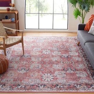 SAFAVIEH Serapi Machine Washable Slip Resistant Jivica Traditional Oriental Rug