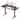 48" Crank Adjustable Standing Desk, Manual Sit-Stand Height Desk with Handle, Ergonomic Writing Table for Home Office or Study