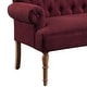 preview thumbnail 40 of 68, Arete Upholstered Tufted Settee Loveseat by Moser Bay Home