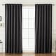 preview thumbnail 32 of 80, Aurora Home Insulated Thermal Blackout 84-inch Curtain Panel Pair - 52 x 84