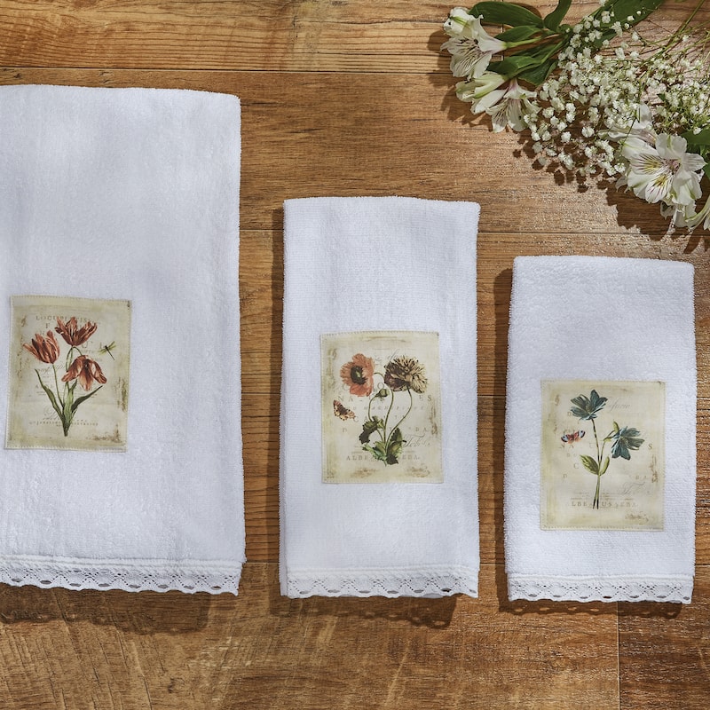 Park Designs Antiquarian Blooms Fingertip Towel Set of 4 - Fingertip Towel