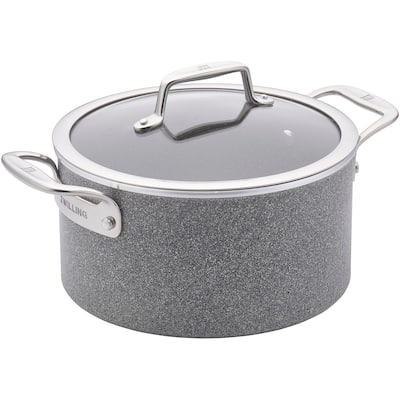 ZWILLING Vitale 6-qt Aluminum Nonstick Dutch Oven with Lid - Gray