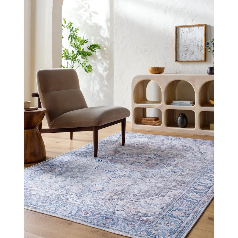 Livabliss Georgina Traditional Washable Area Rug
