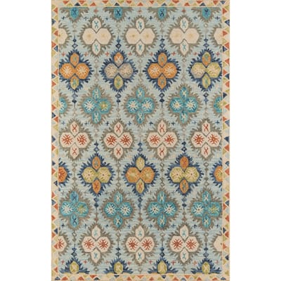 Momeni Tangier Hand-Tufted Wool Damask Area Rug