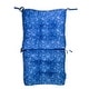 preview thumbnail 13 of 13, Frida Kahlo + Classic Accessories Patio Cushion Seat/Back, 41.5 Inch Animalitos Azules