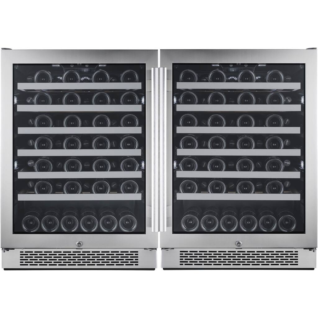 Avallon AWC242SZDUAL 48" Wide 106 Bottle Capacity Wine Cooler with