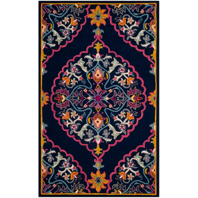 SAFAVIEH Handmade Bellagio Junie Medallion Wool Rug