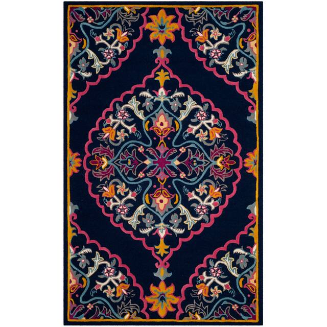 SAFAVIEH Handmade Bellagio Junie Medallion Wool Rug