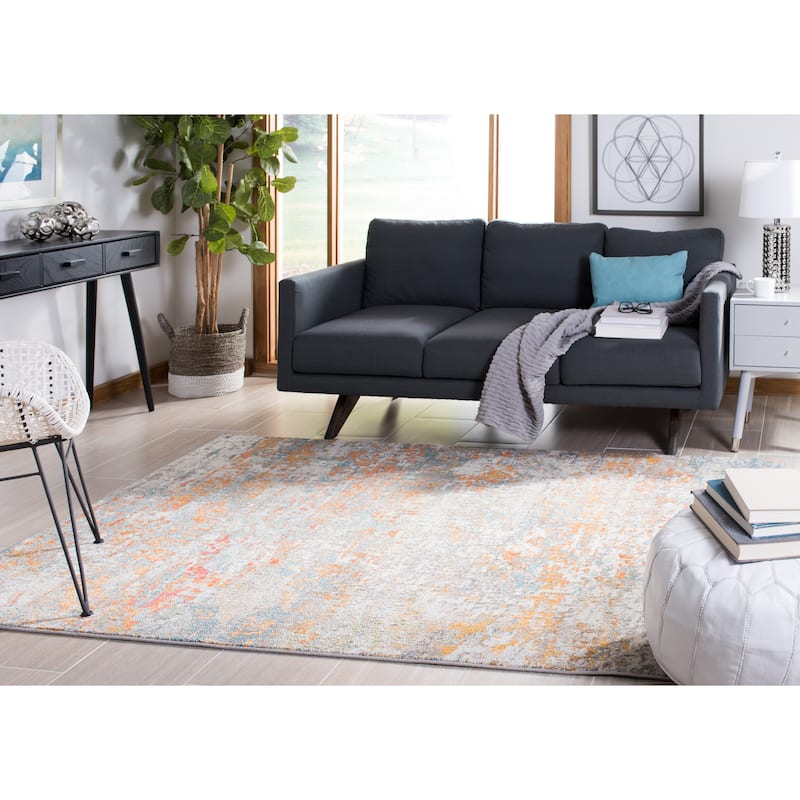 SAFAVIEH Madison Loane Modern Abstract Rug