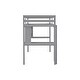 preview thumbnail 18 of 18, Twin Size Loft Bed with Desk and Shelves, Safety Guardrail and Ladder